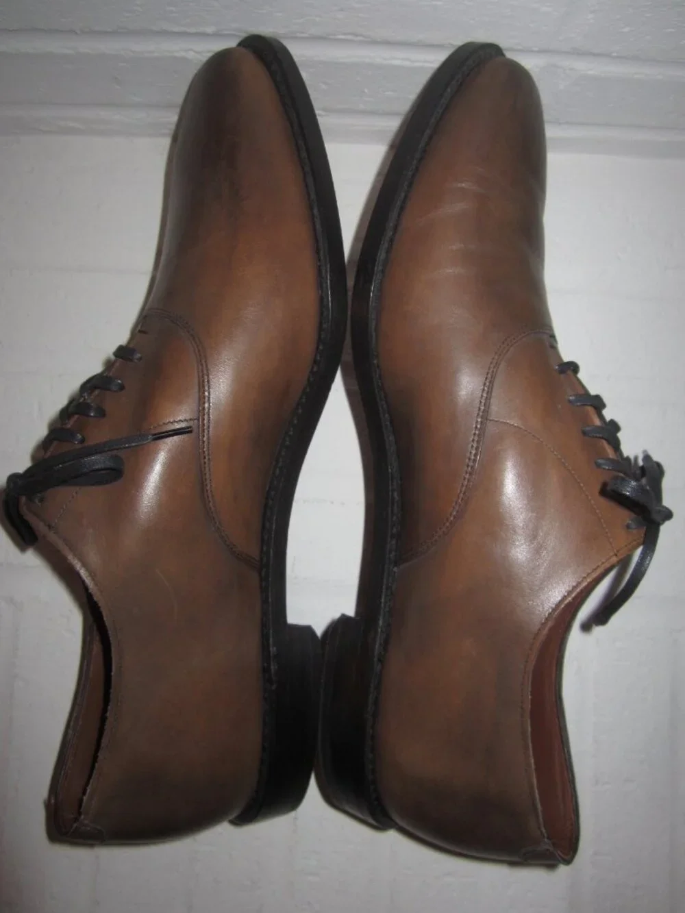 ALLEN EDMONDS CARLYLE Plain Toe Oxford Balmoral Shoes 8834 Men’s 13 D